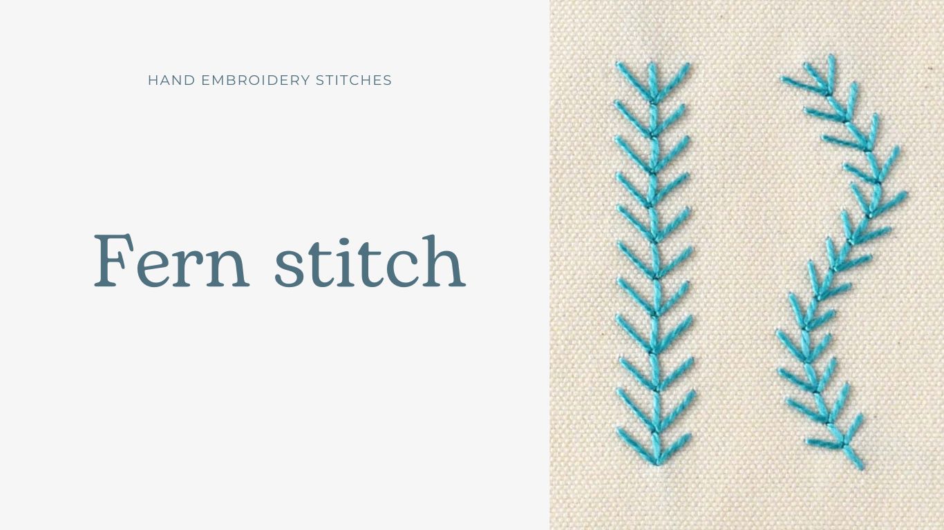 Fern Stitch Hand Embroidery Library Of Hand Embroidery Stitches