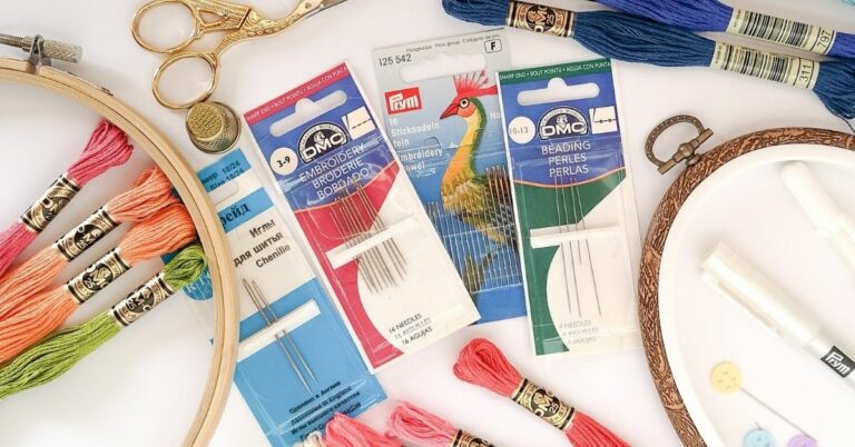 Hand embroidery needles and all you need to know to choose the right one