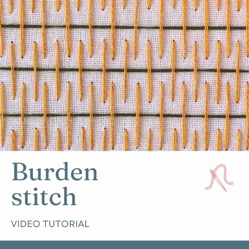 Burden stitch video tutorial