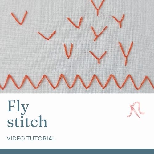 Fly stitch video tutorial