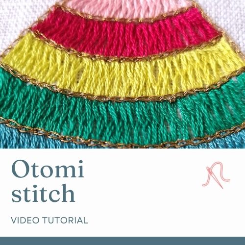 Otomi stitch video tutorial