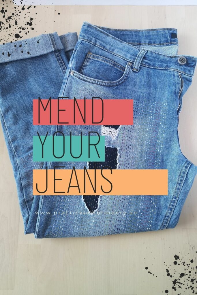 Mend your jeans PIN