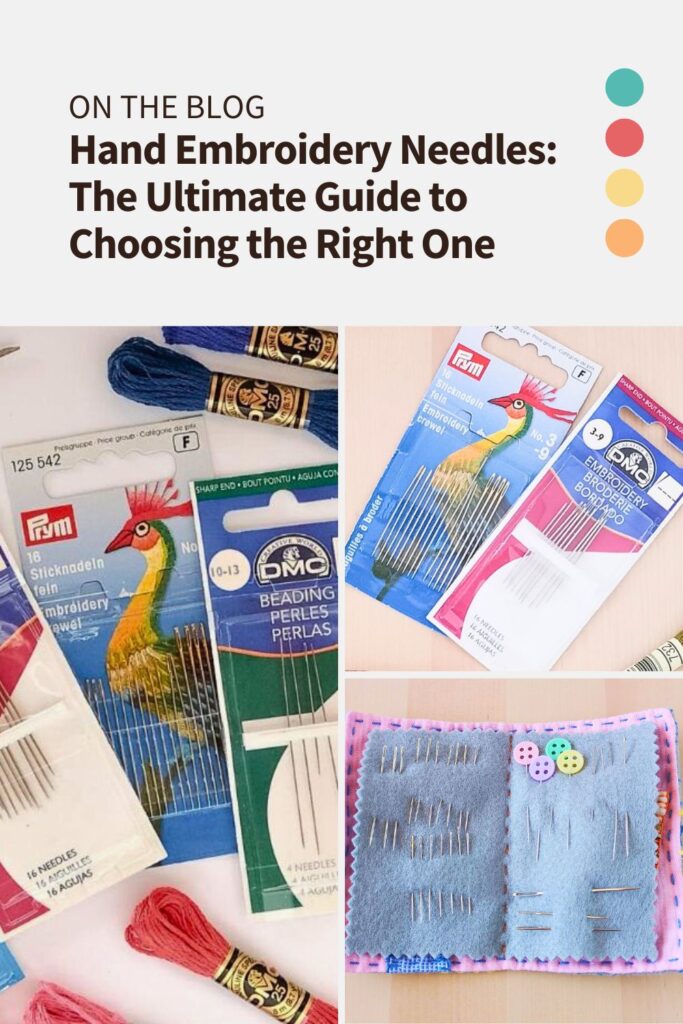 Find the Perfect Embroidery Needle Today PIN image
