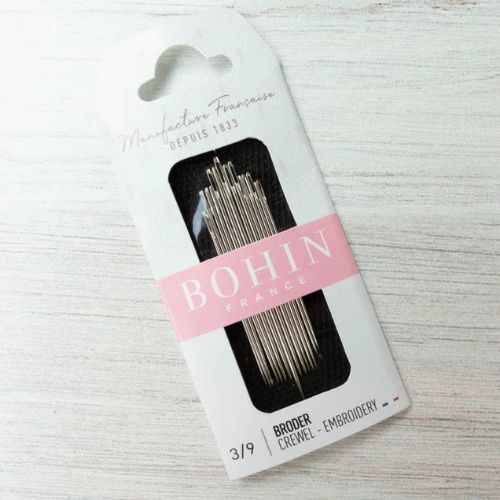 Bohin Embroidery and Crewel needles, assorted sizes (No. 3- 9) on Etsy