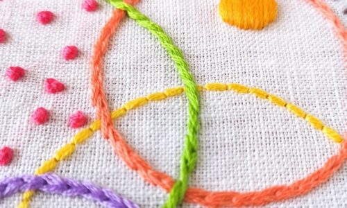The top 10 hand embroidery stitches to learn