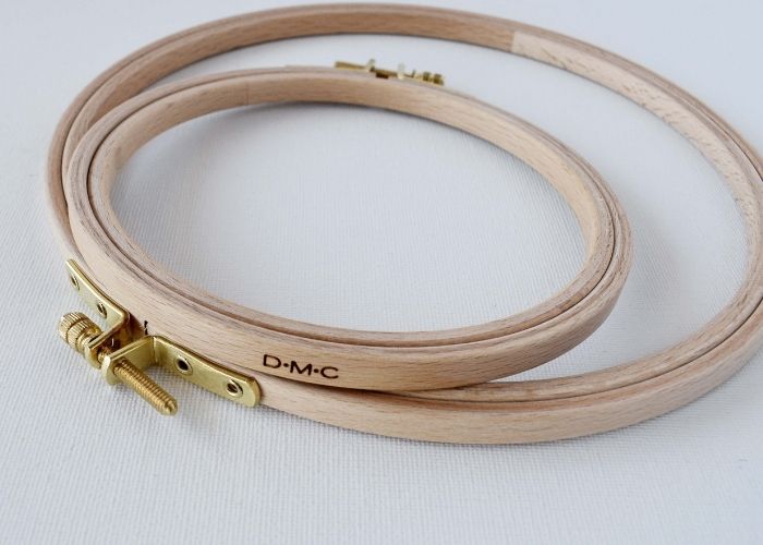 Wooden hoops for hand embroidery image