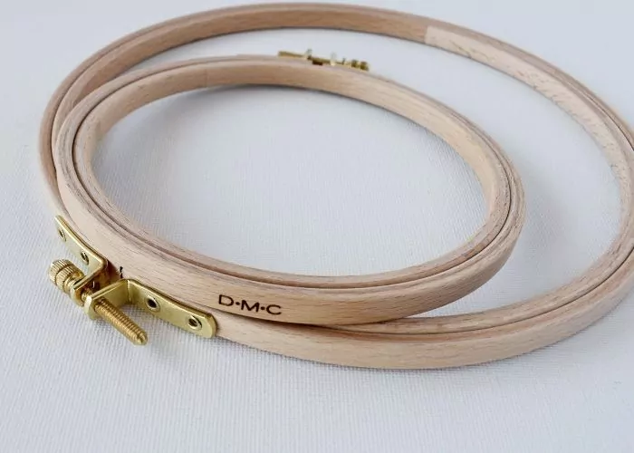 Wooden hoops for hand embroidery image