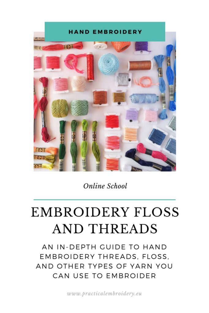 Embroidery floss and threads