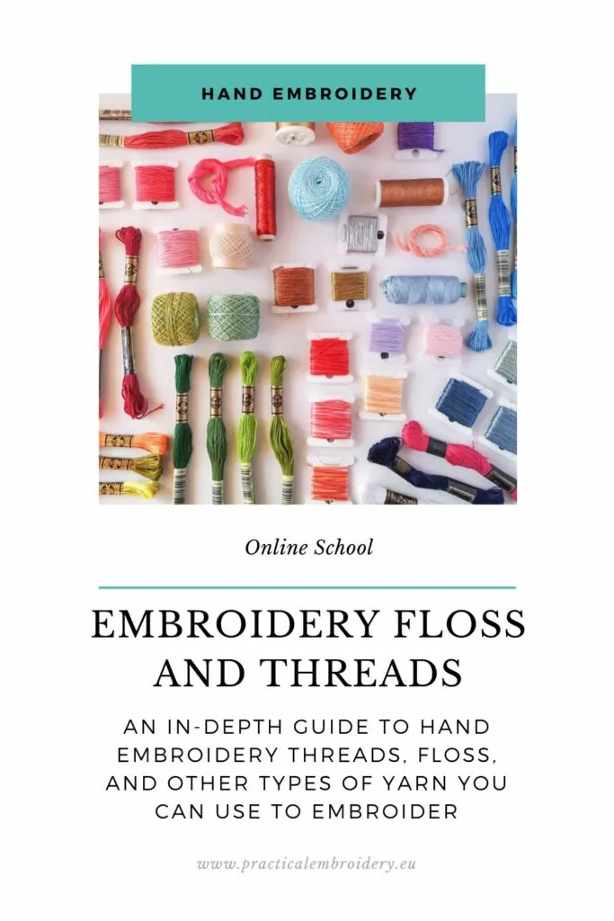 Embroidery floss and threads