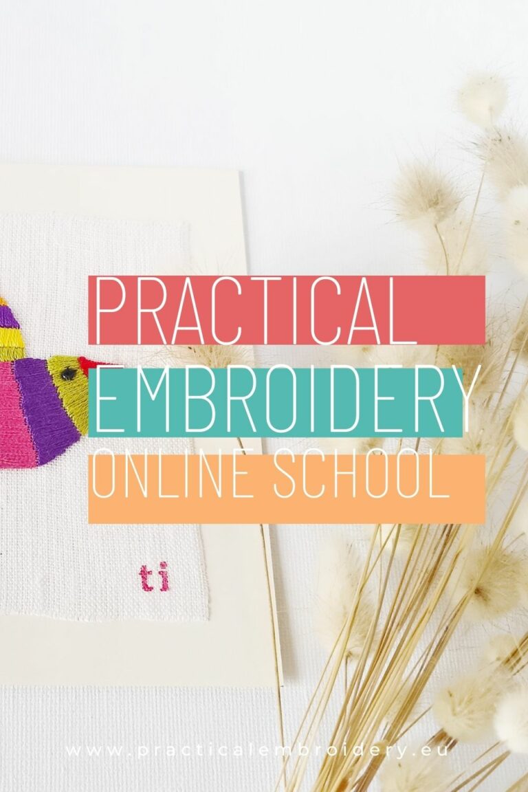 Practical embroidery blog