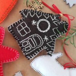 Christmas tree ornament House