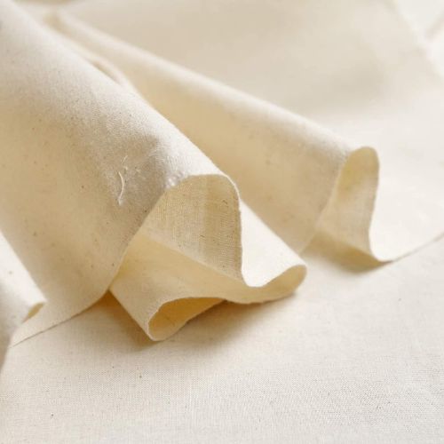Medium weight natural cotton calico on Etsy image