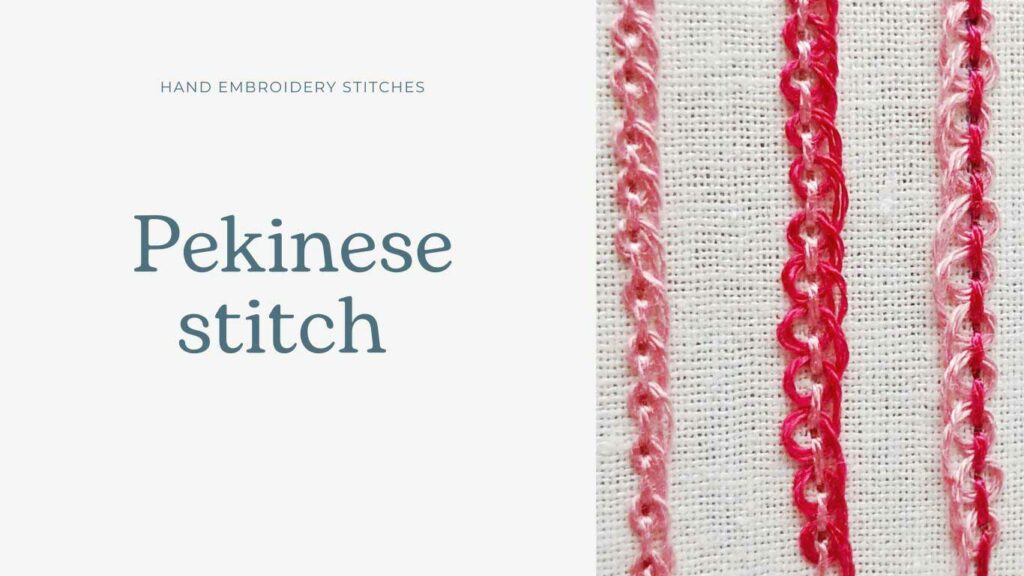Pekinese stitch