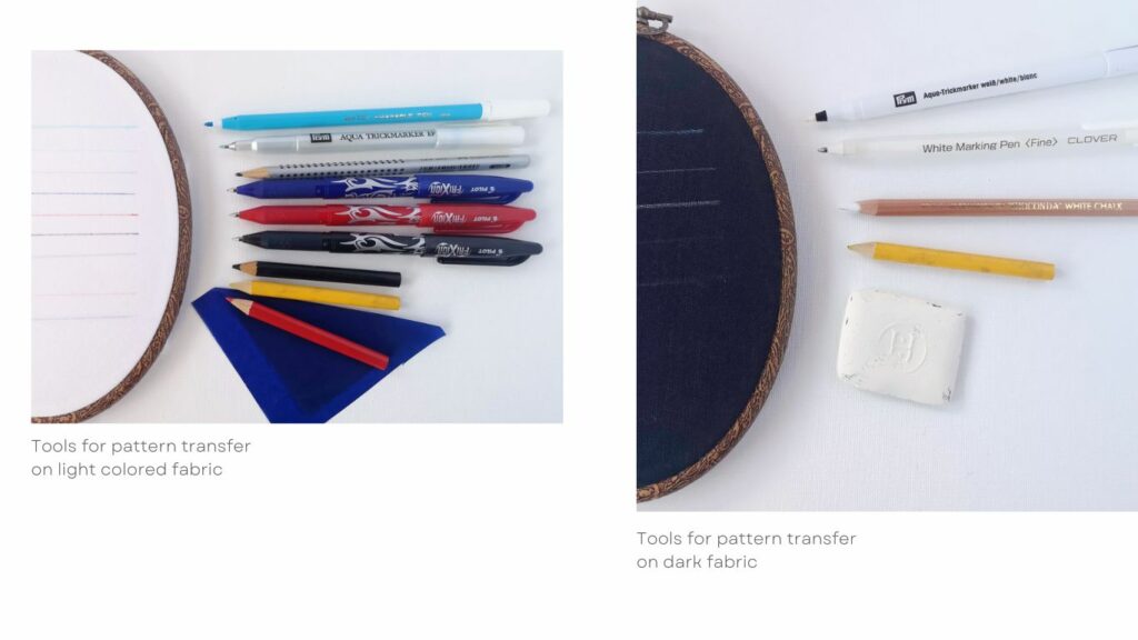 Tools for pattern transfer