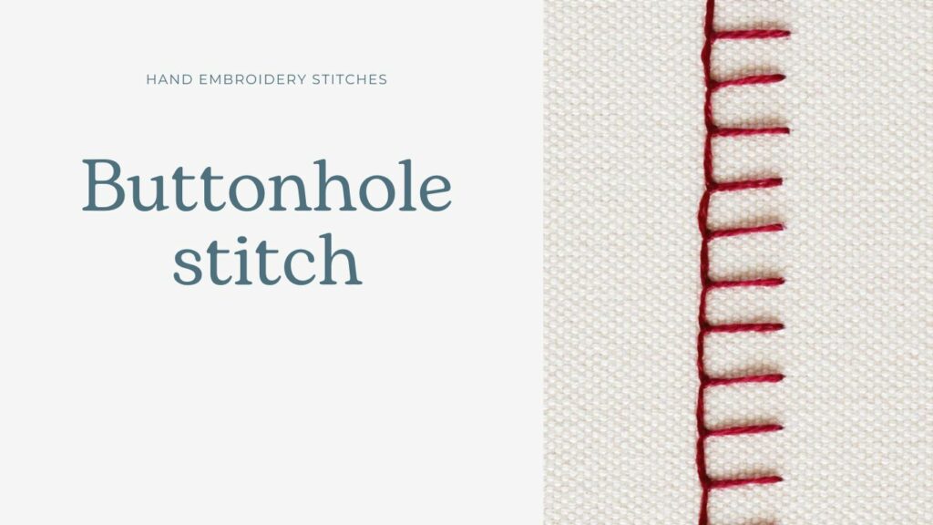 Buttonhole stitch