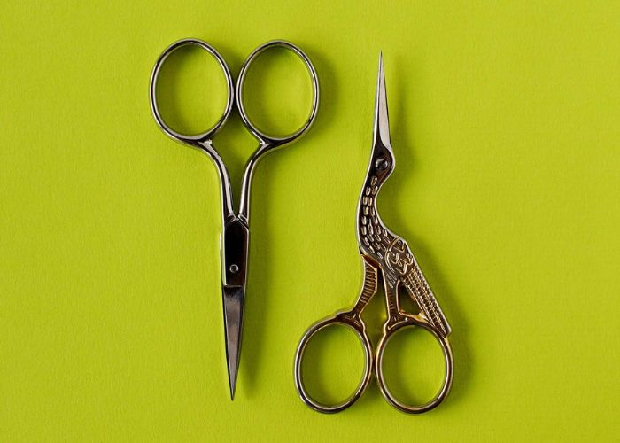 Embroidery Scissors Kreative Snips Small Scissors Crane Scissors