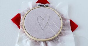 pattern transfer with tissue paper