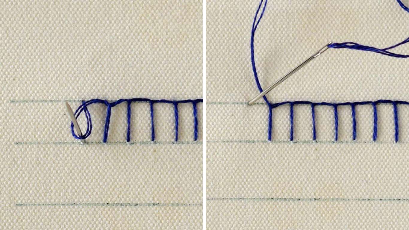 Difference between Blanket and Buttonhole stitches