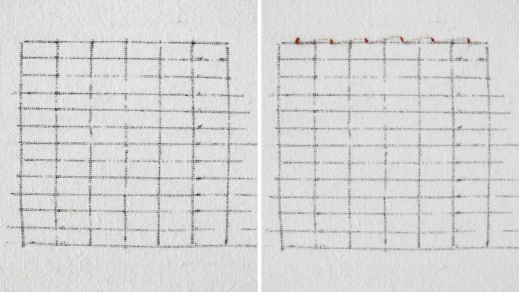 How to embroider Honeycomb filling stitch