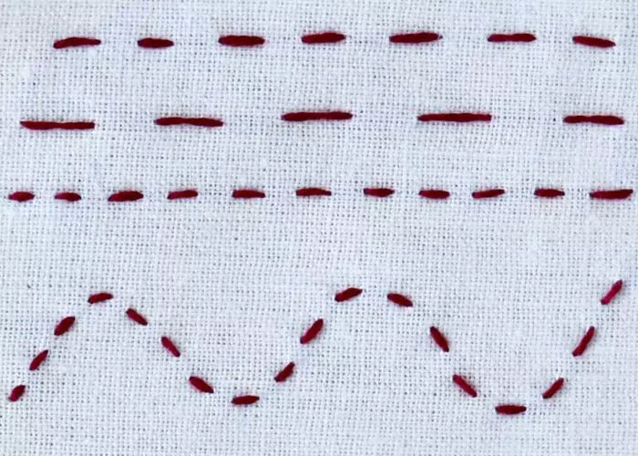 Running stitch
