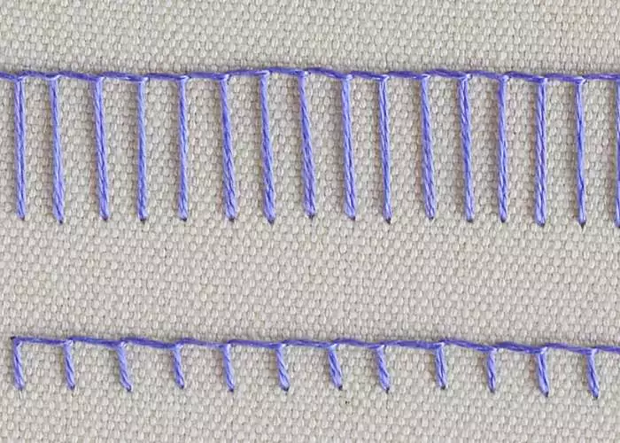 Blanket stitch
