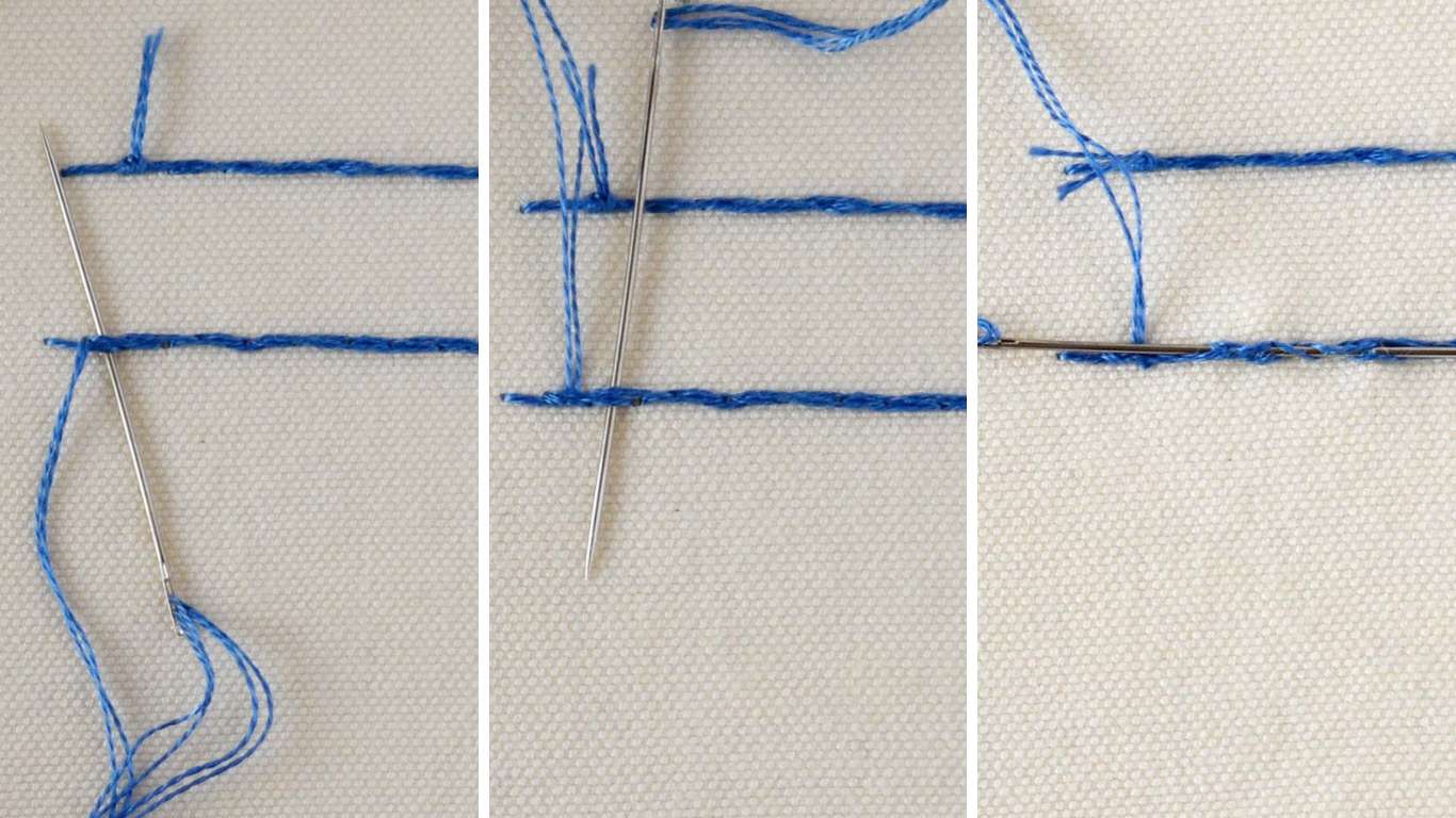 How to Start and End Embroidery Stitches