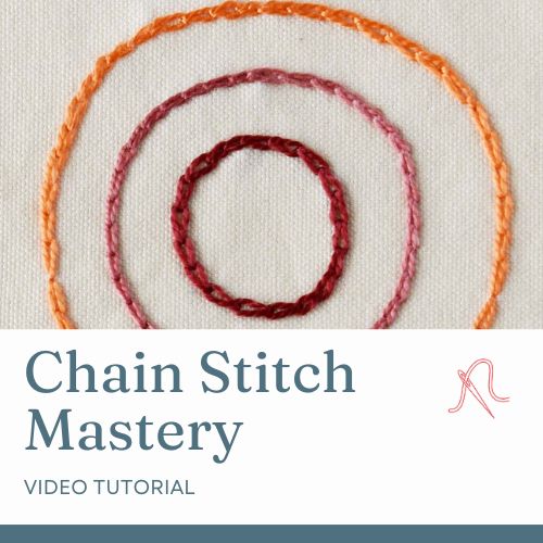 Chain stitch mastery video tutorial