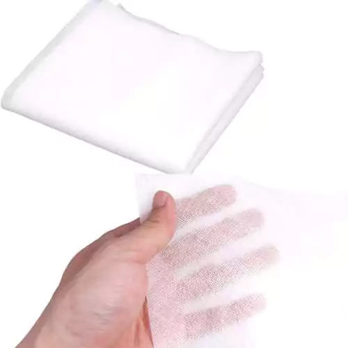 water stabilizer for and embroidery : embroidery techniques for pattern transfer : Mesh fabric water dissolving stabilizer