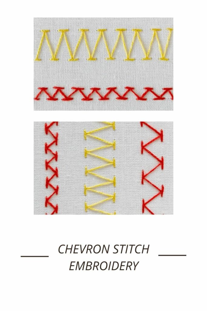 Master Chevron Stitch : étape par étape