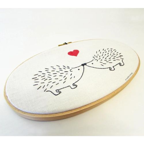 Hedgehog Love pattern on Etsy