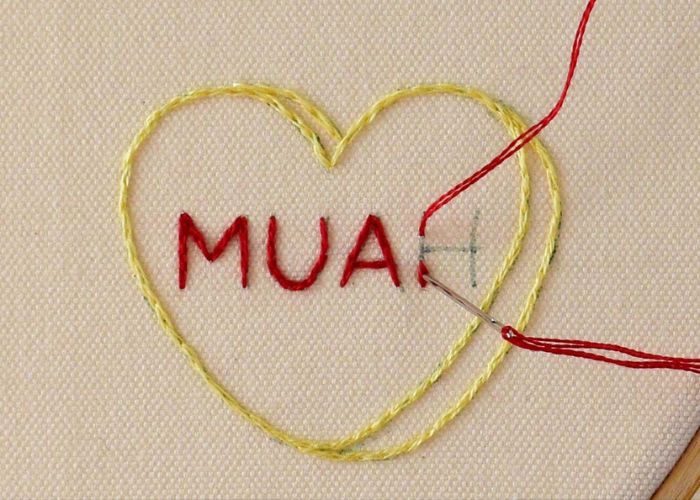MUAH embroidery