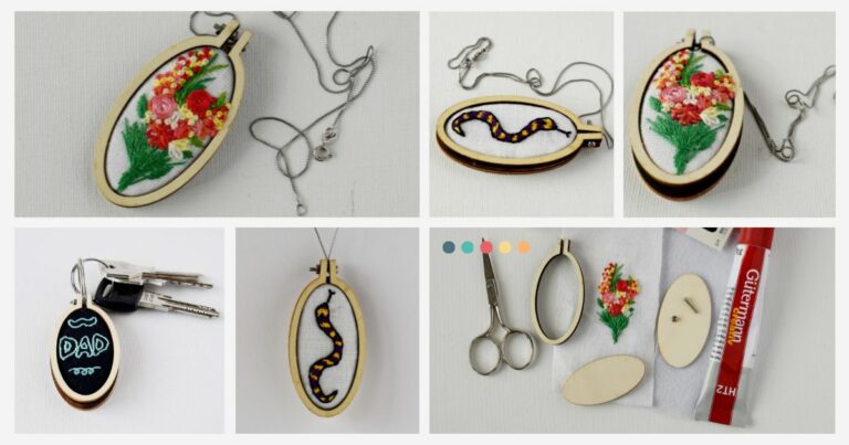 Mini Embroidery Hoops: How to choose the best tiny hoop and how to use them