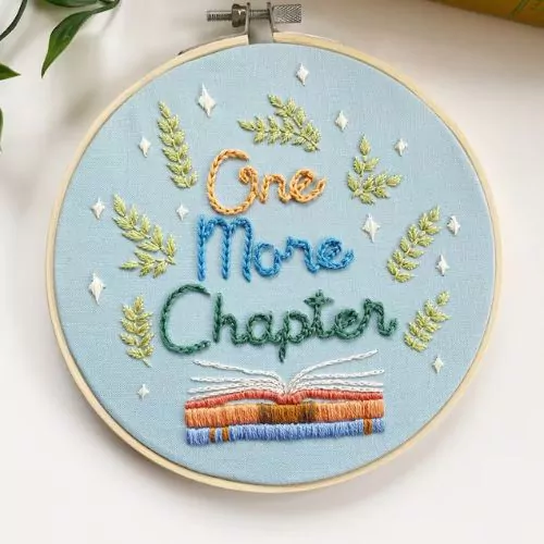 One More Chapter pattern on Etsy