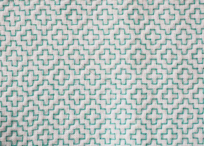 visible Mending knitwear: Sashico sampler