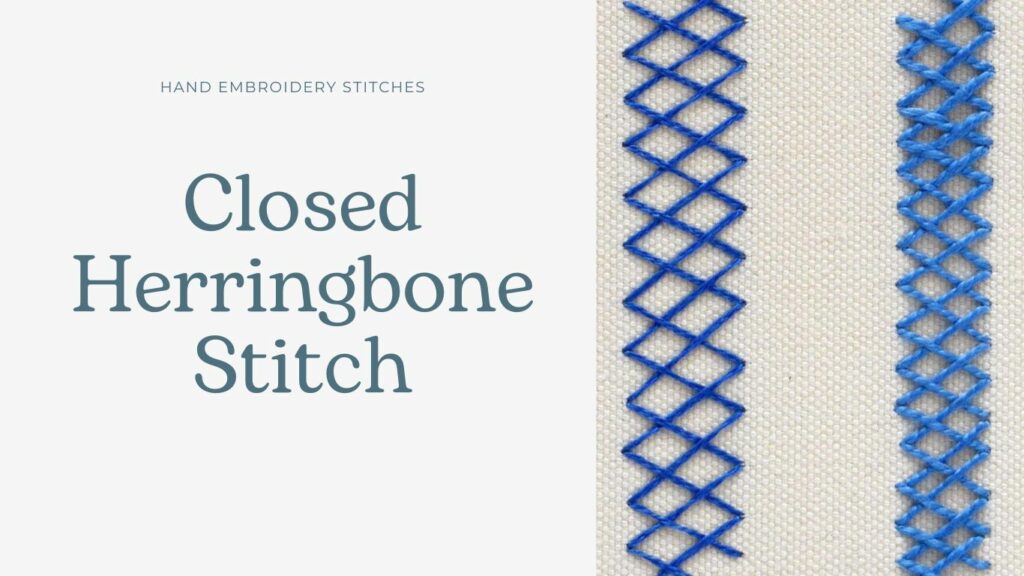 Closed Herringbone Stitch