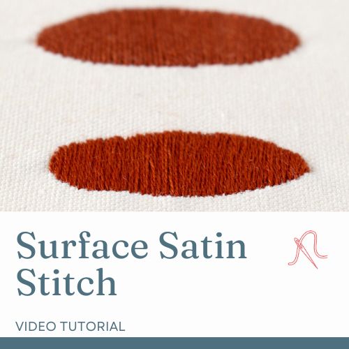 Surface Satin Stitch video card