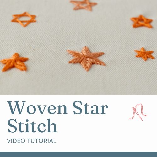 Woven Star Stitch video card