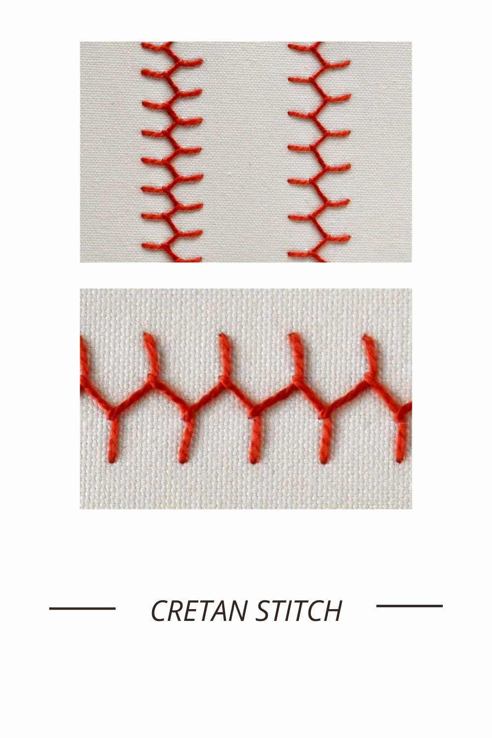 Cretan Stitch Hand Embroidery Video Tutorial