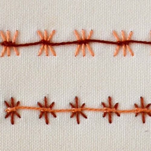 Butterfly Chain Stitch