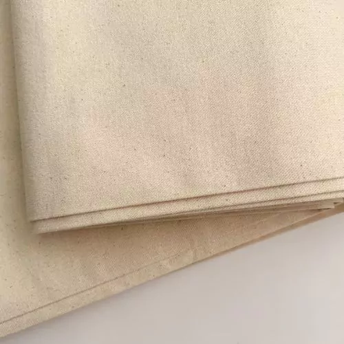 Cotton canvas embroidery fabric on Etsy