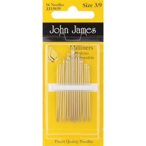 Milliners needles John James on Amazon
