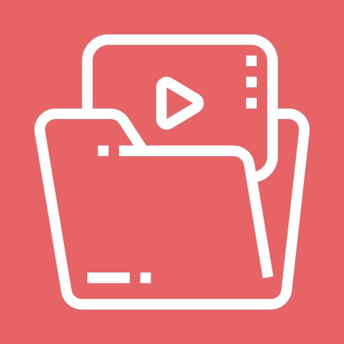 Video lessons icon