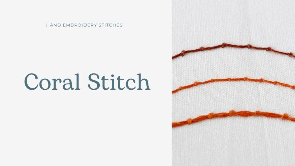Coral Stitch embroidery