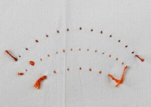 Coral Stitch rear side