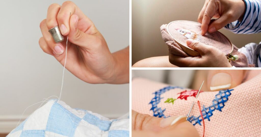 Embroidery as therapy