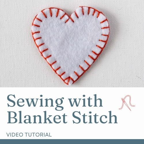Sewing with Blanket stitch