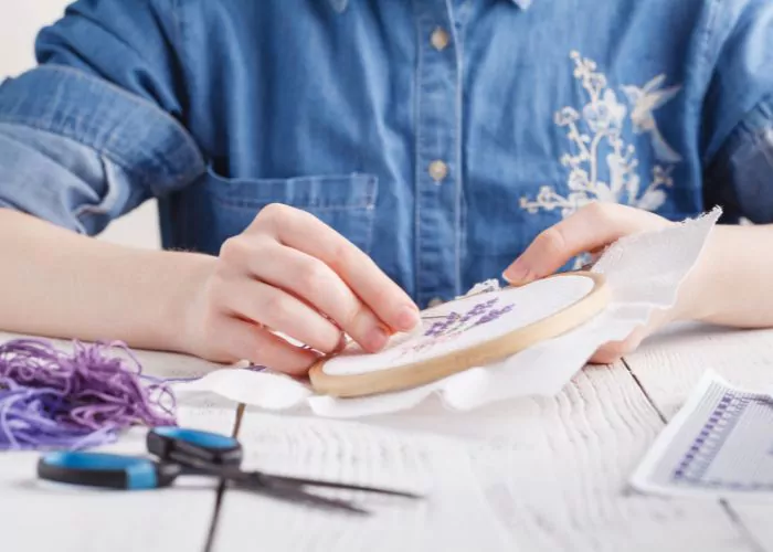 Embroidery as Mindfulness practice