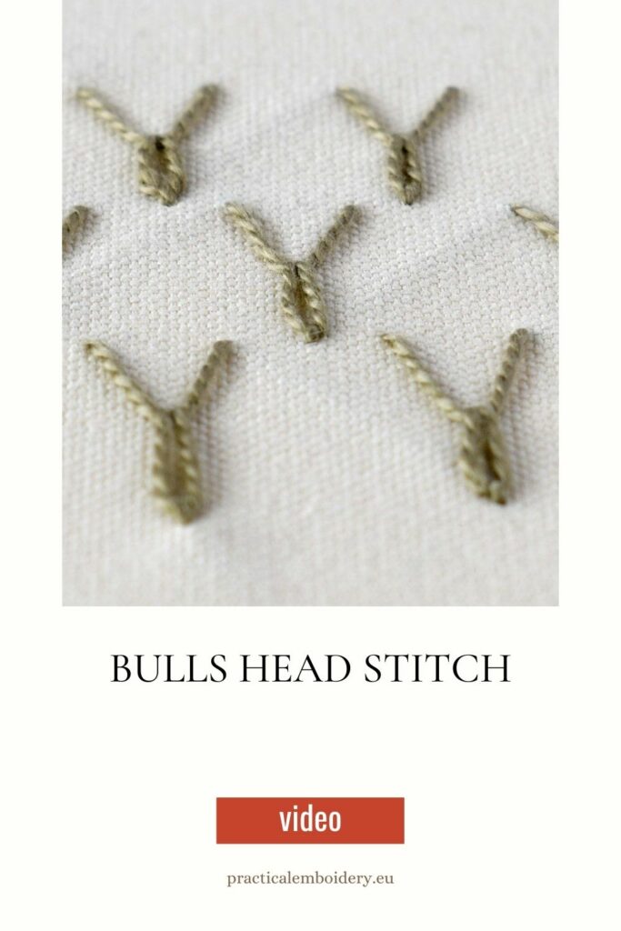Bulls Head Stitch: Embroider Like a Pro! 