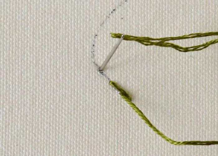 Stem Stitch Step 3