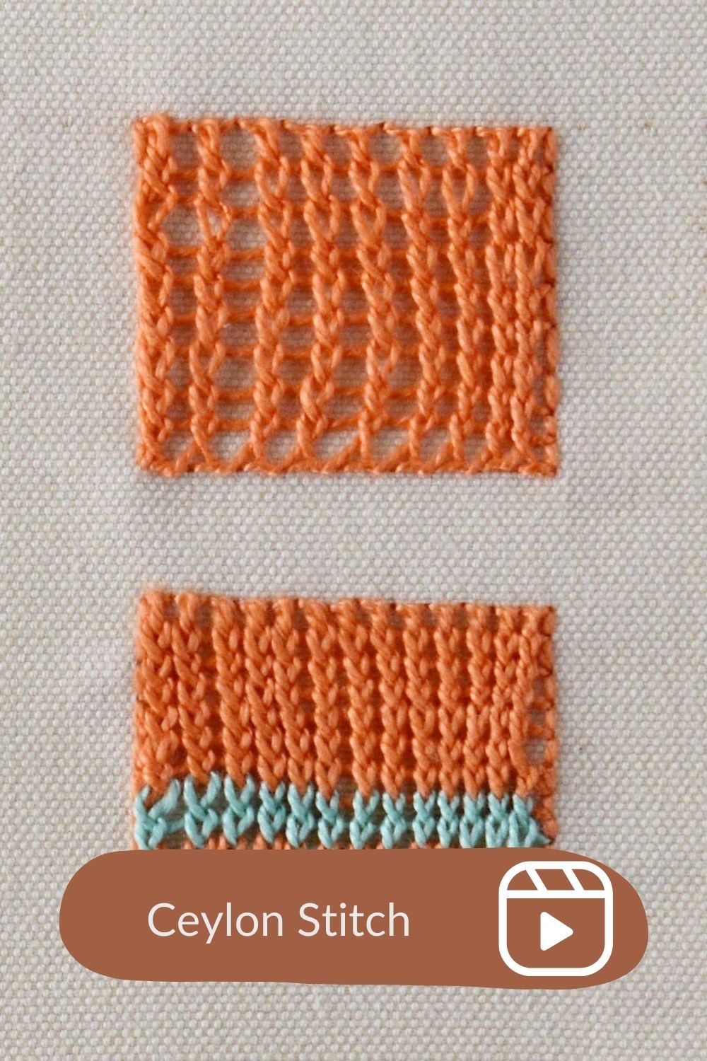 Ceylon Stitch PIN